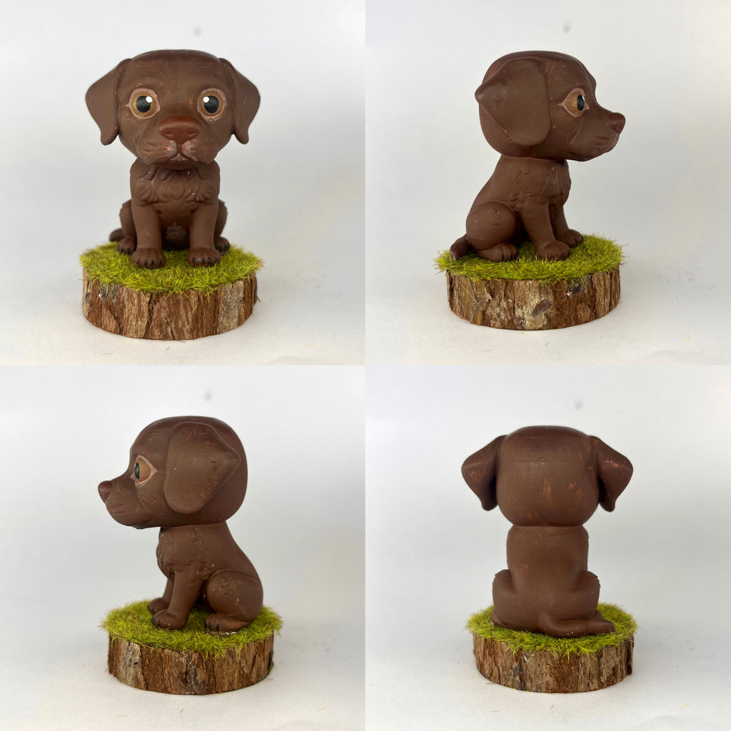 Figura personalizada de mascota : Labrador Retriever estilo toy