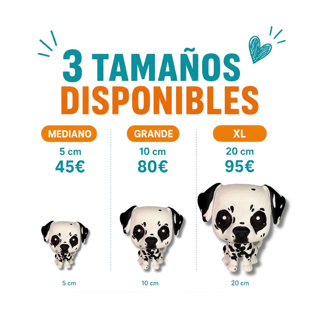 Dálmata estilo cabezón