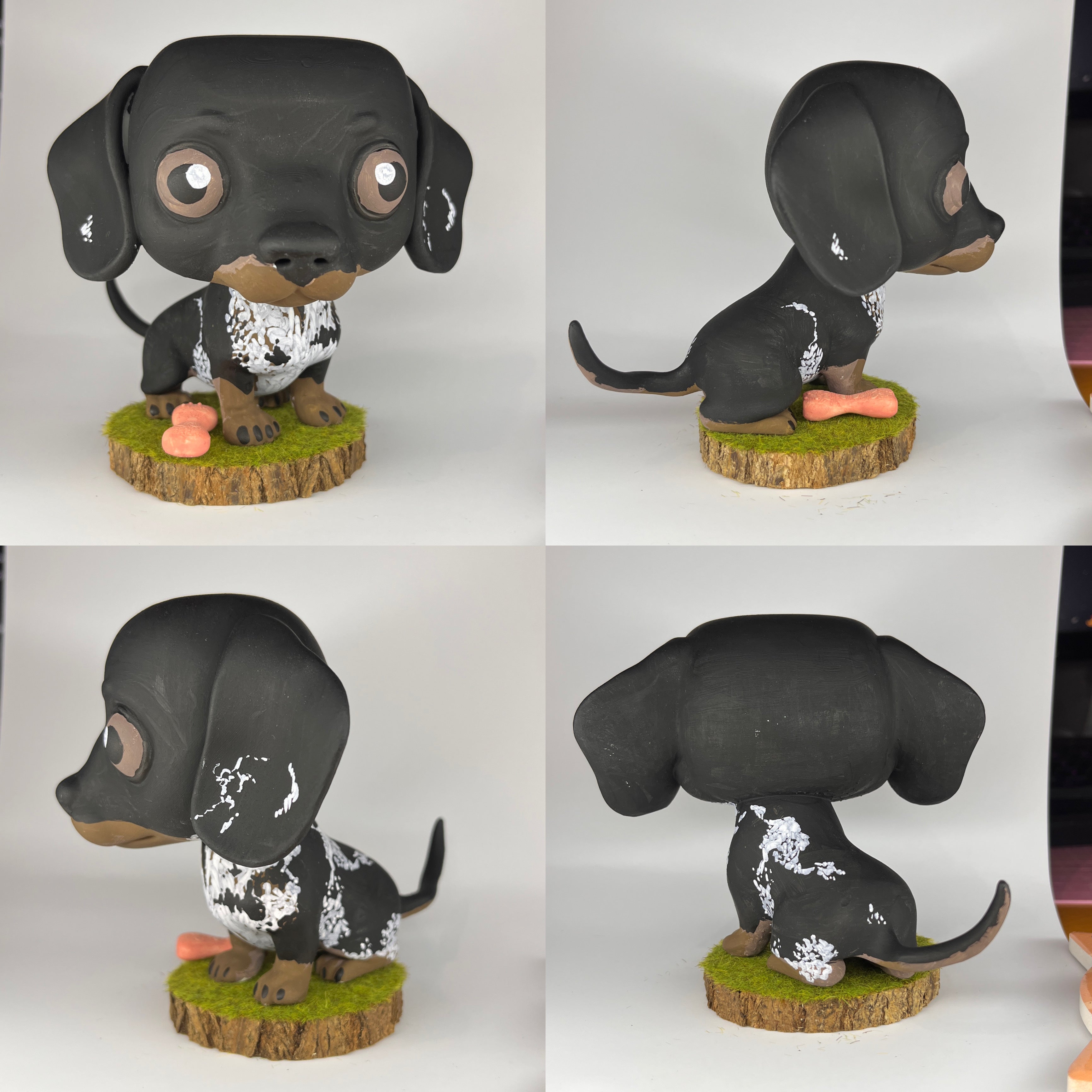 Figura personalizada de mascota : Teckel dachshund