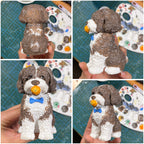 Figura personalizada de mascota : PERRO DE AGUA estilo toy