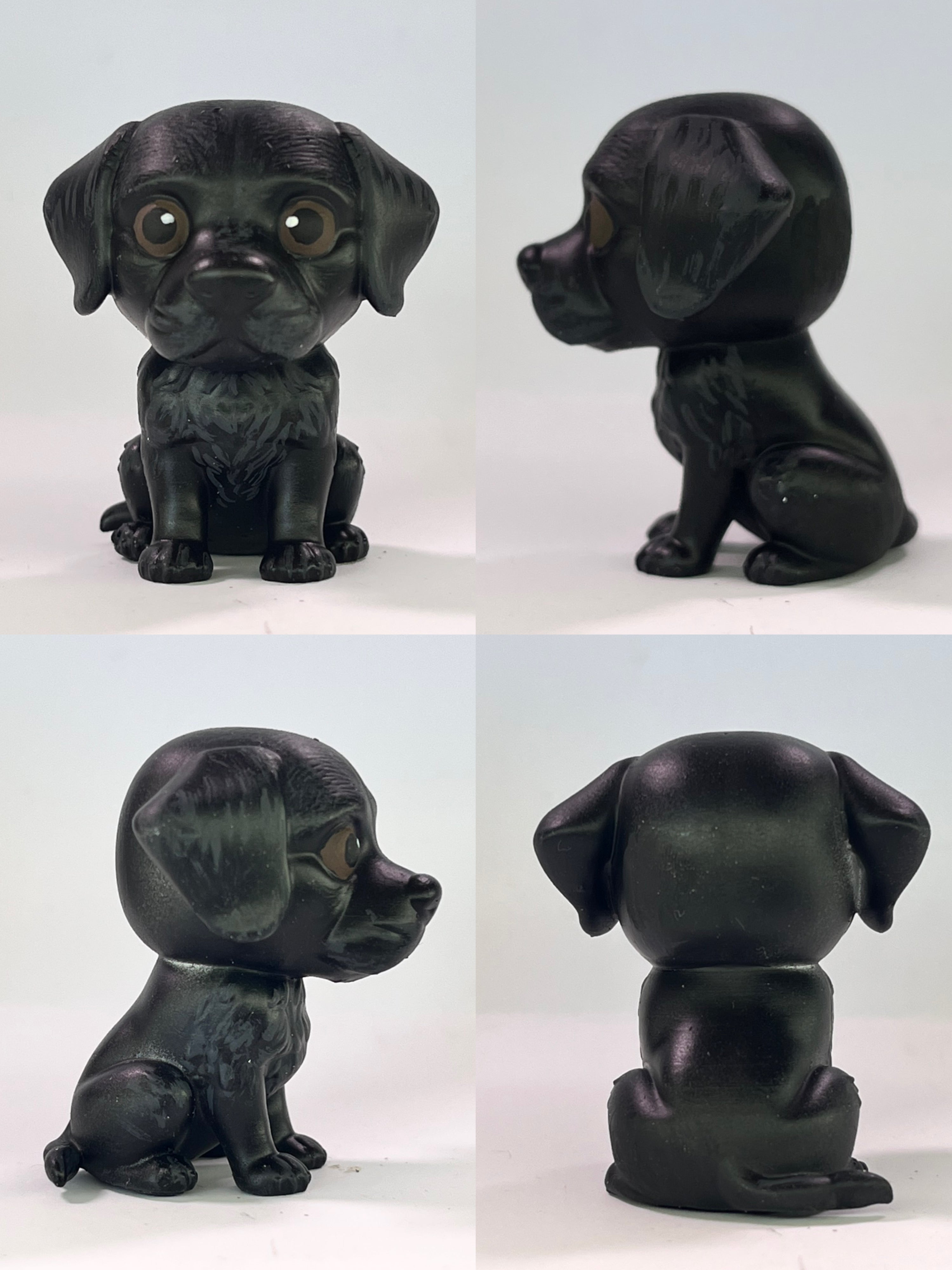 Figura personalizada de mascota : Labrador Retriever estilo toy