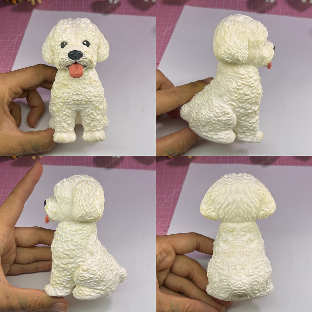 Figura personalizada de mascota : PERRO DE AGUA estilo toy