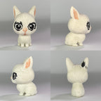 Figura personalizada de mascota : Conejo estilo cabezón orejas en punta