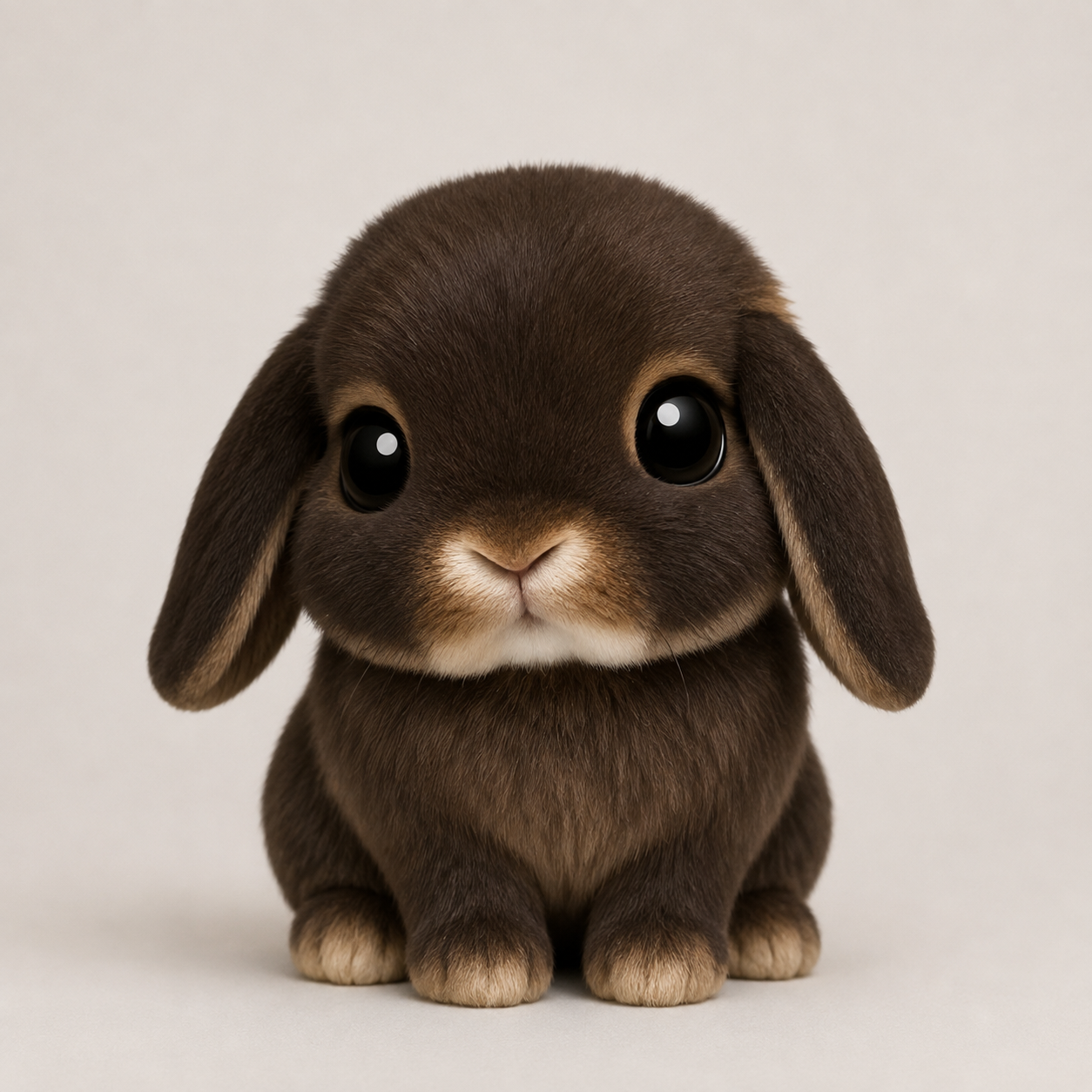 Figura personalizada de mascota : Conejo estilo toy orejas gachas