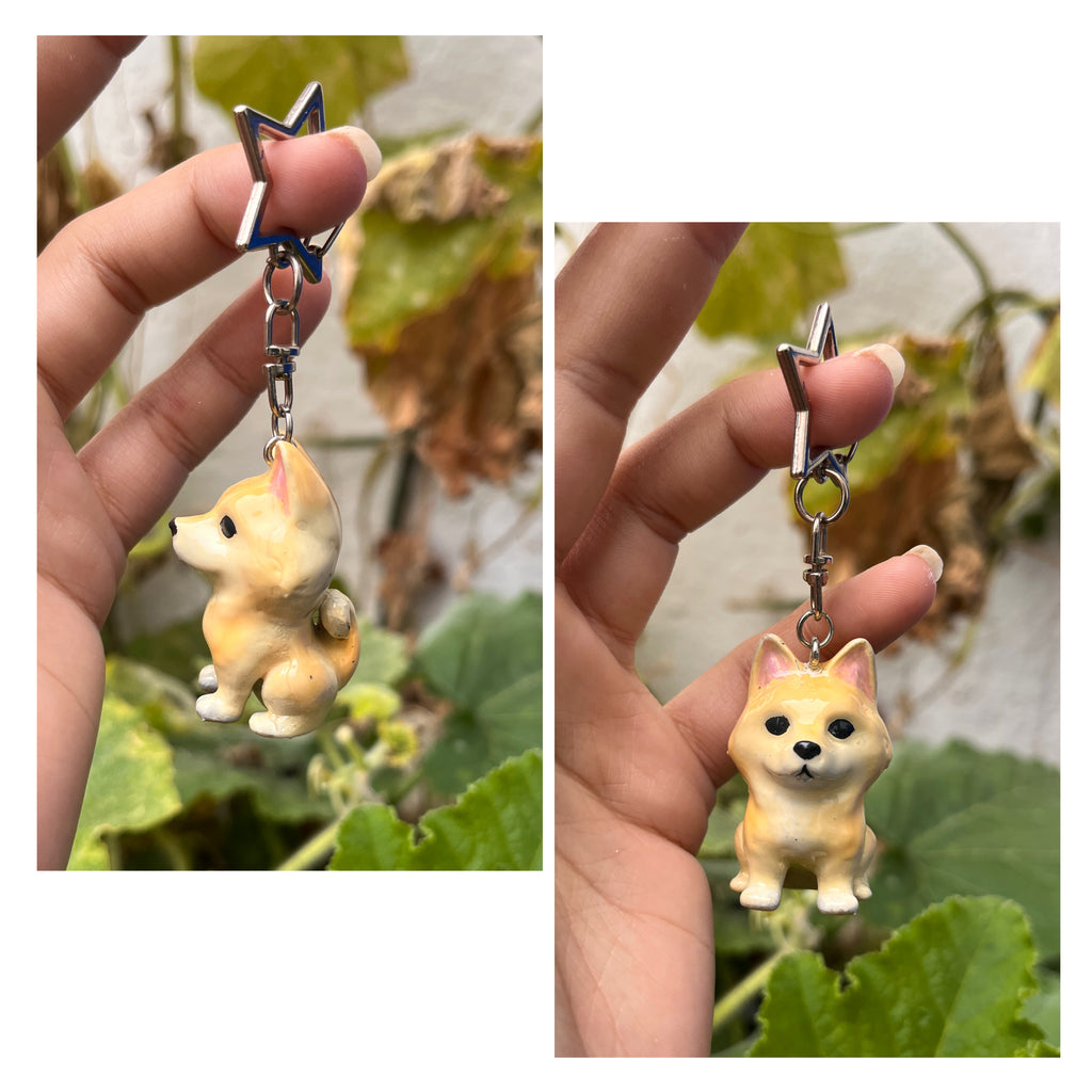 Figura personalizada de mascota : Akita Inu estilo toy