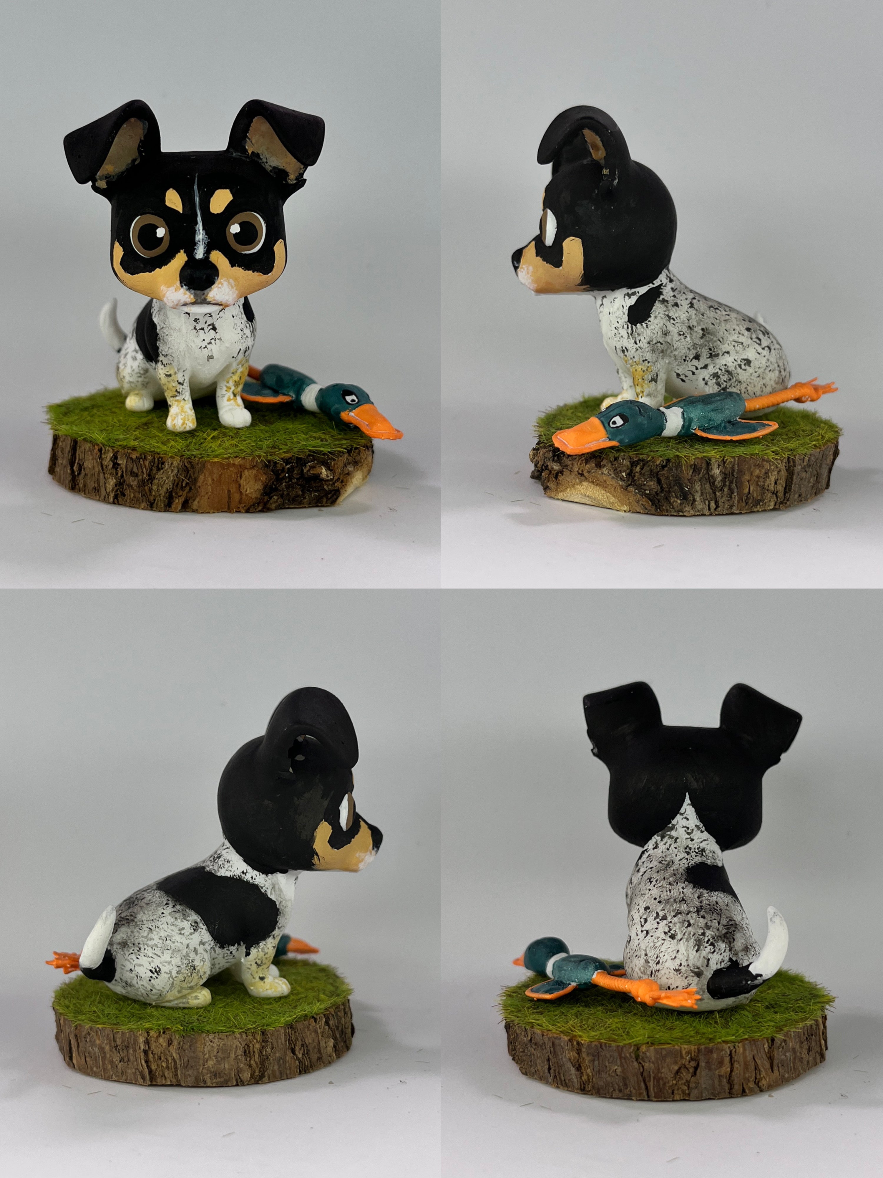 Figura personalizada de mascota : Bodeguero Andaluz estilo cabezón