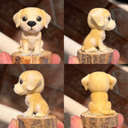 Figura personalizada de mascota : Labrador Retriever estilo toy