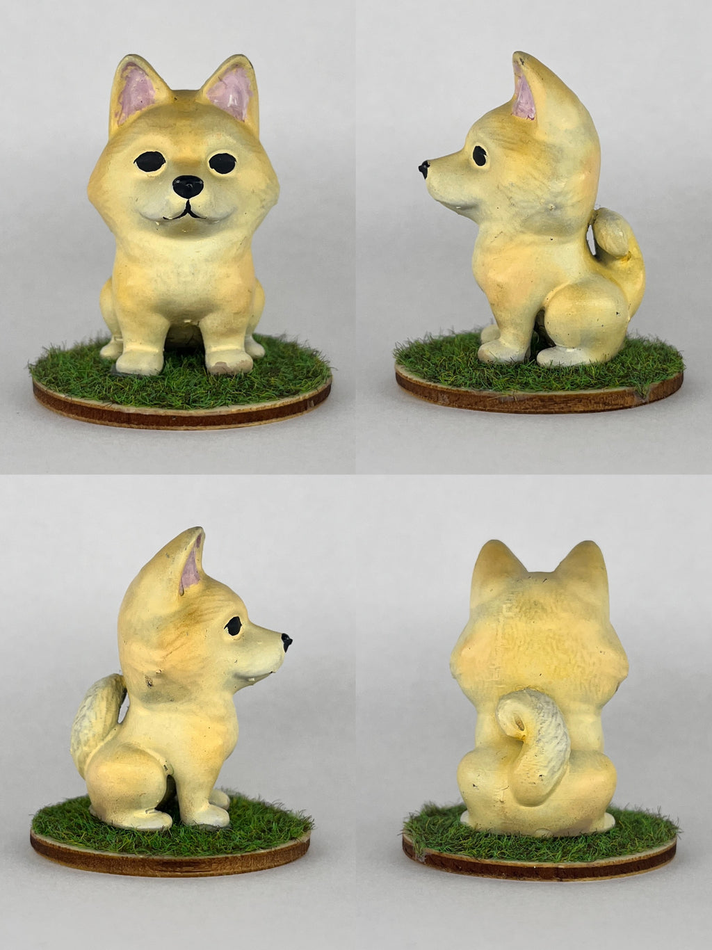 Figura personalizada de mascota : Akita Inu estilo toy