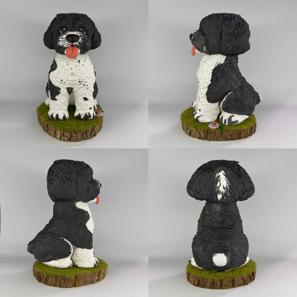 Figura personalizada de mascota : PERRO DE AGUA estilo toy