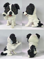 Figura personalizada de mascota : Border Collie estilo toy