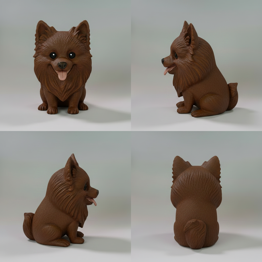 Pomerania estilo toy