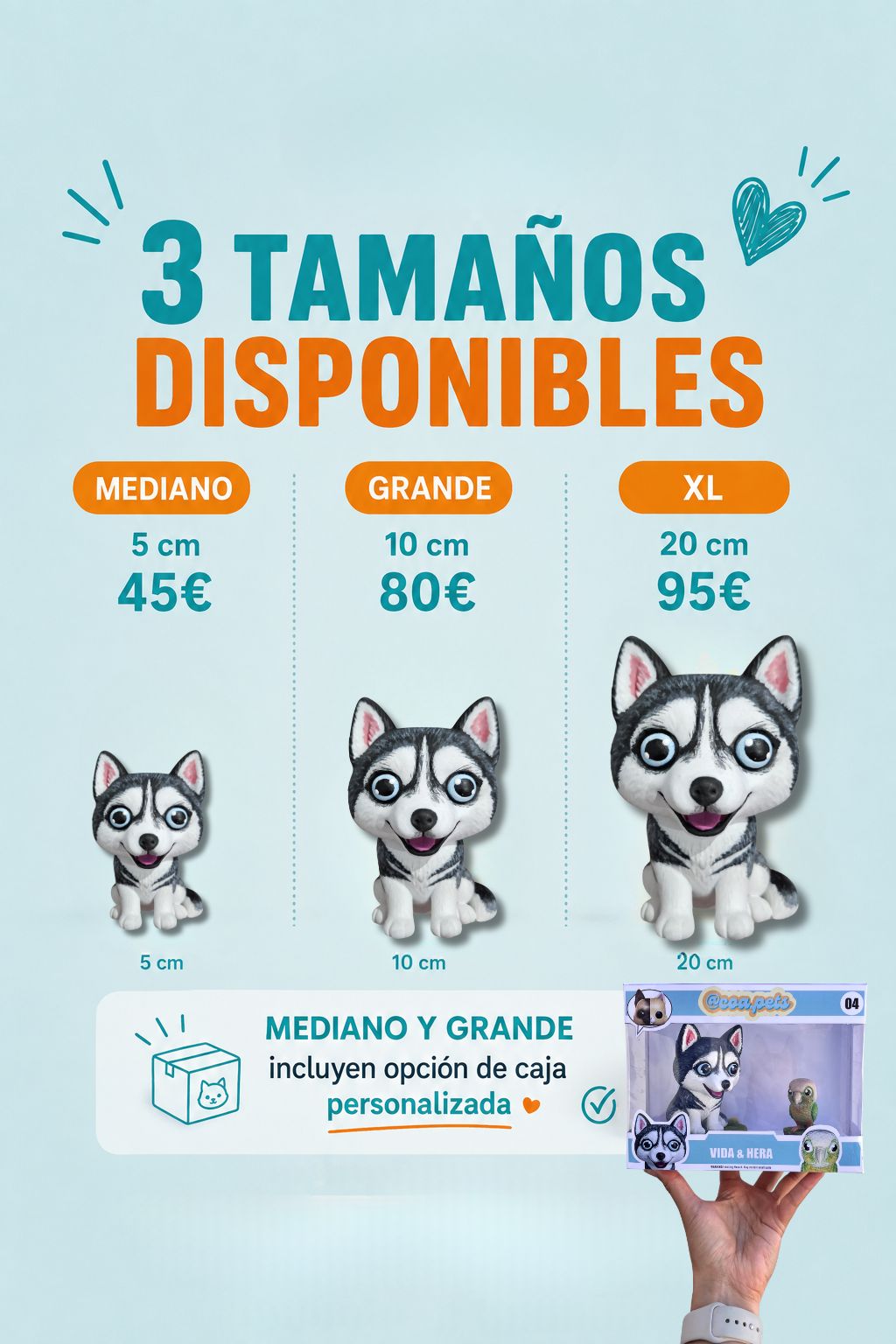 Husky estilo toy