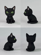 Figura personalizada de mascota : Gato Bombay estilo toy