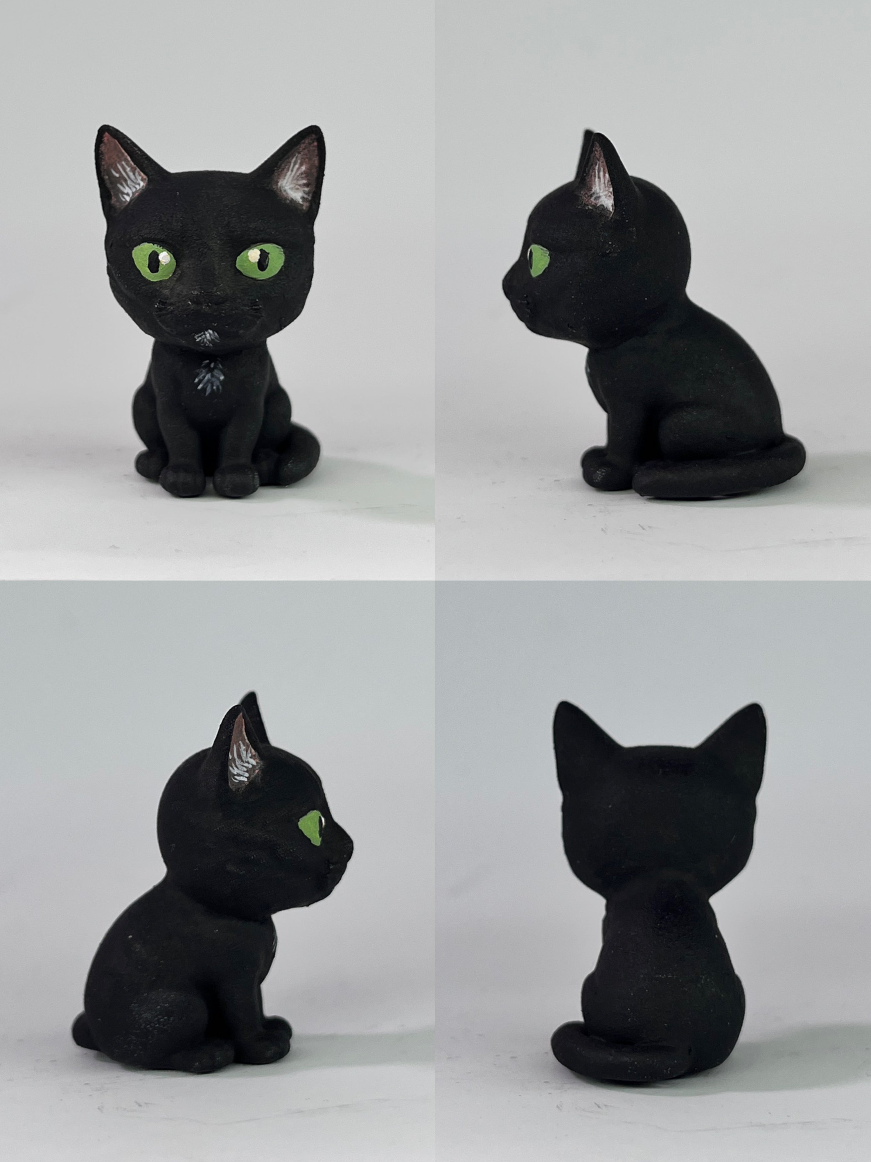 Figura personalizada de mascota : Gato Bombay estilo toy