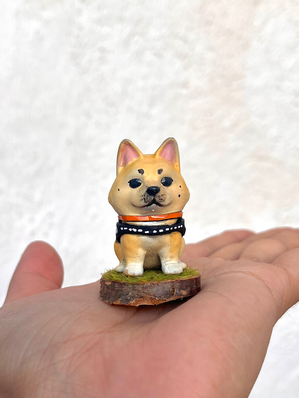 Figura personalizada de mascota : Akita Inu estilo toy