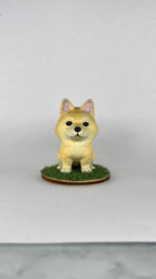 Figura personalizada de mascota : Akita Inu estilo toy