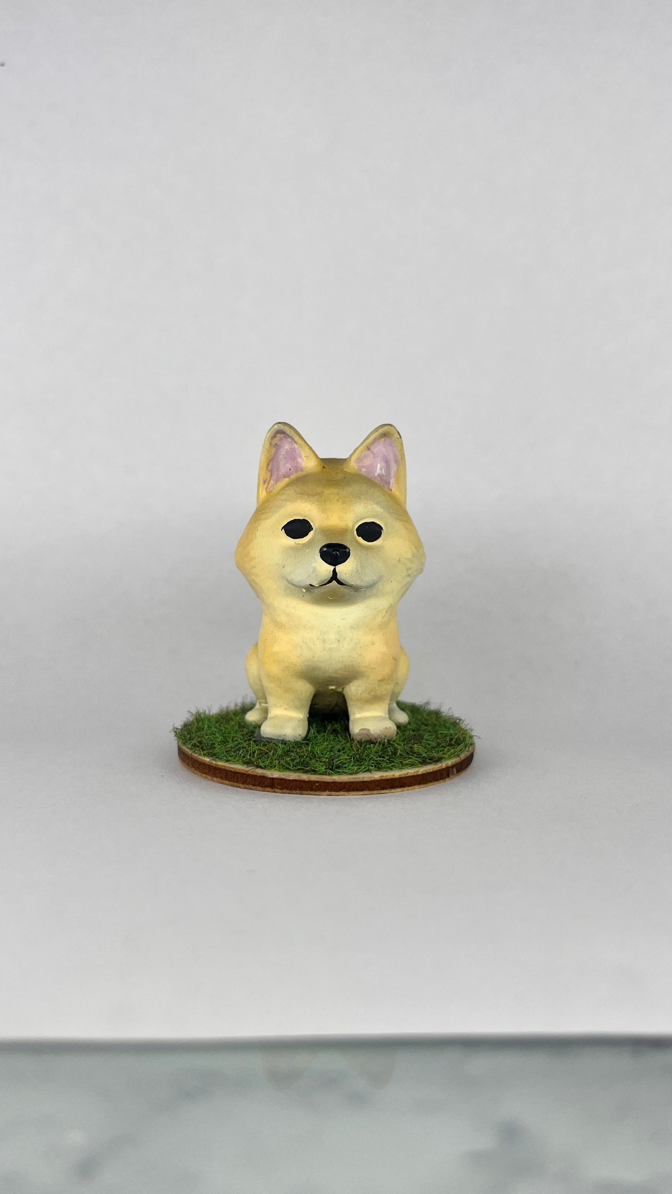Figura personalizada de mascota : Akita Inu estilo toy
