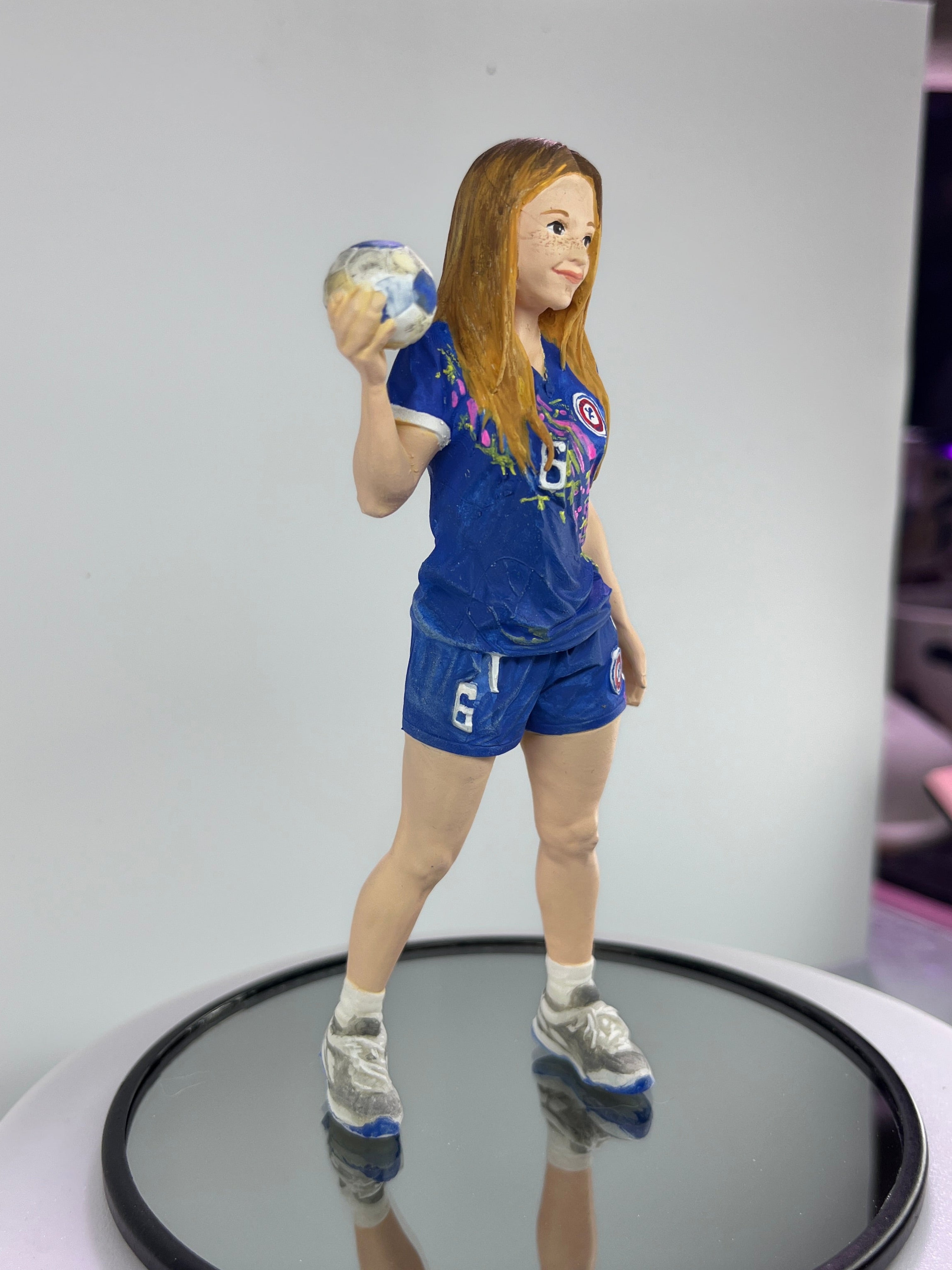 Figura personalizada de persona estilo realista