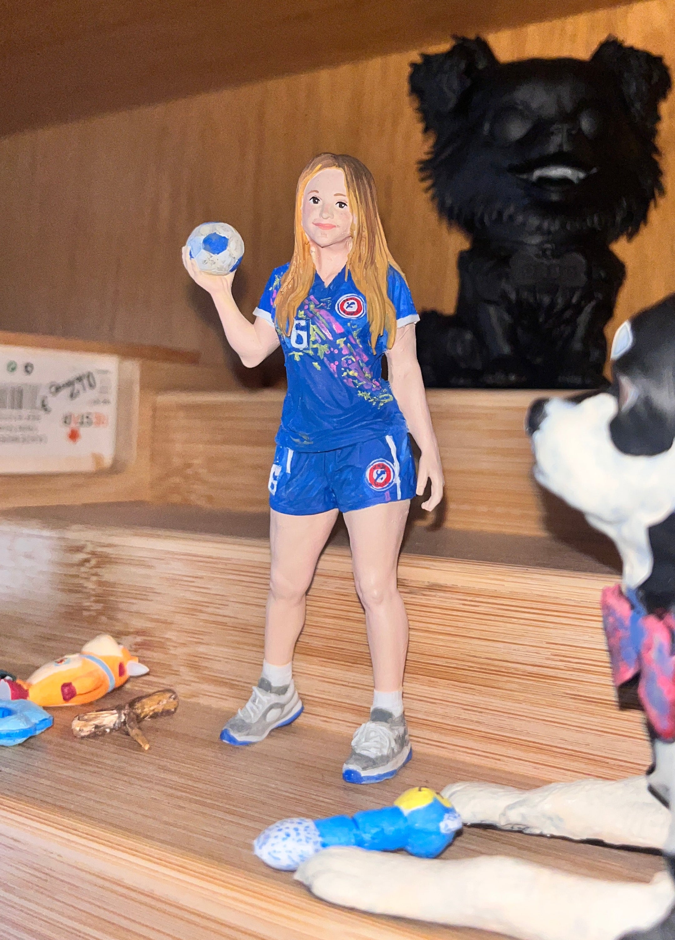 Figura personalizada de persona estilo realista