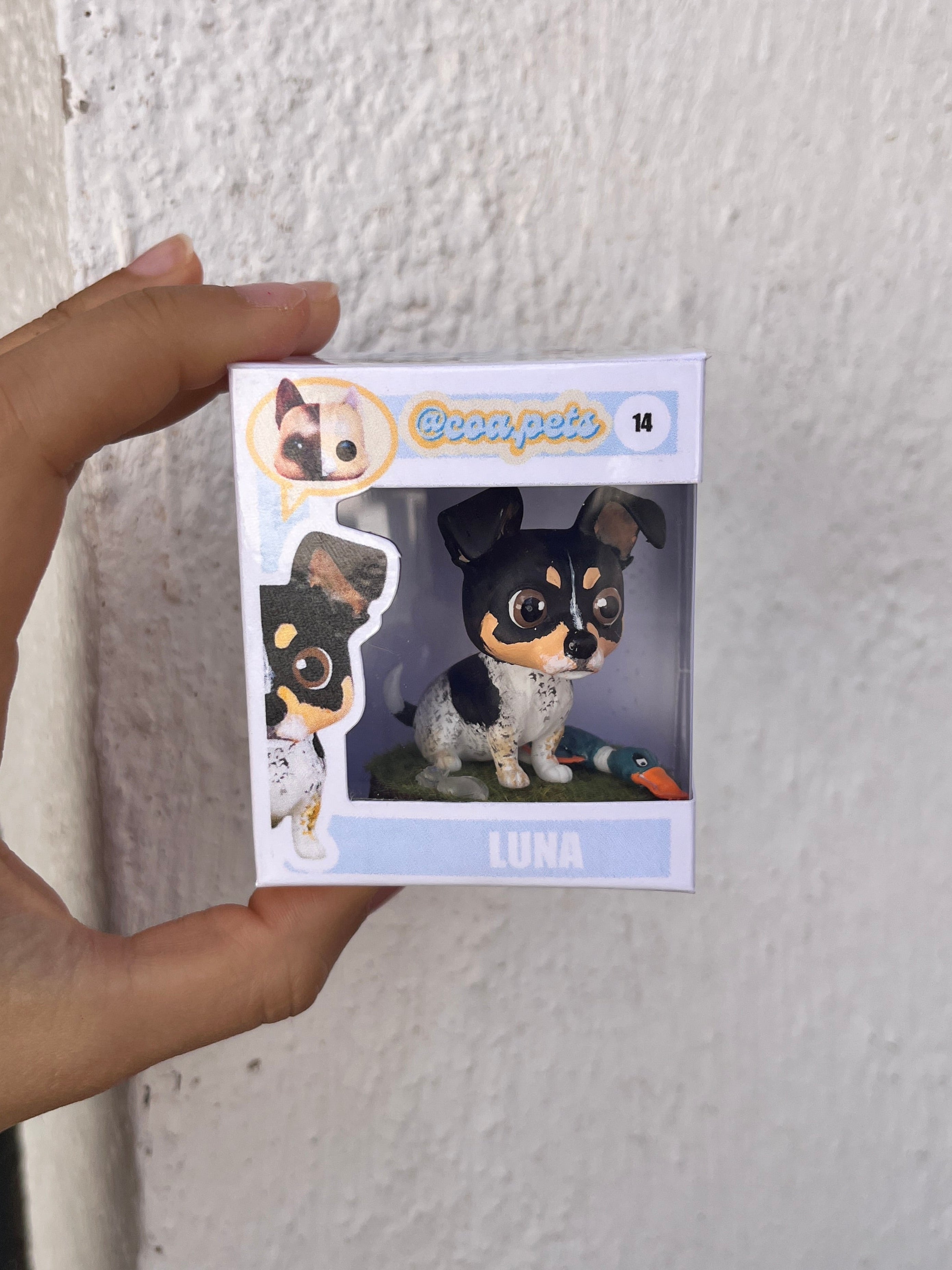 Figura personalizada de mascota : Bodeguero Andaluz estilo cabezón
