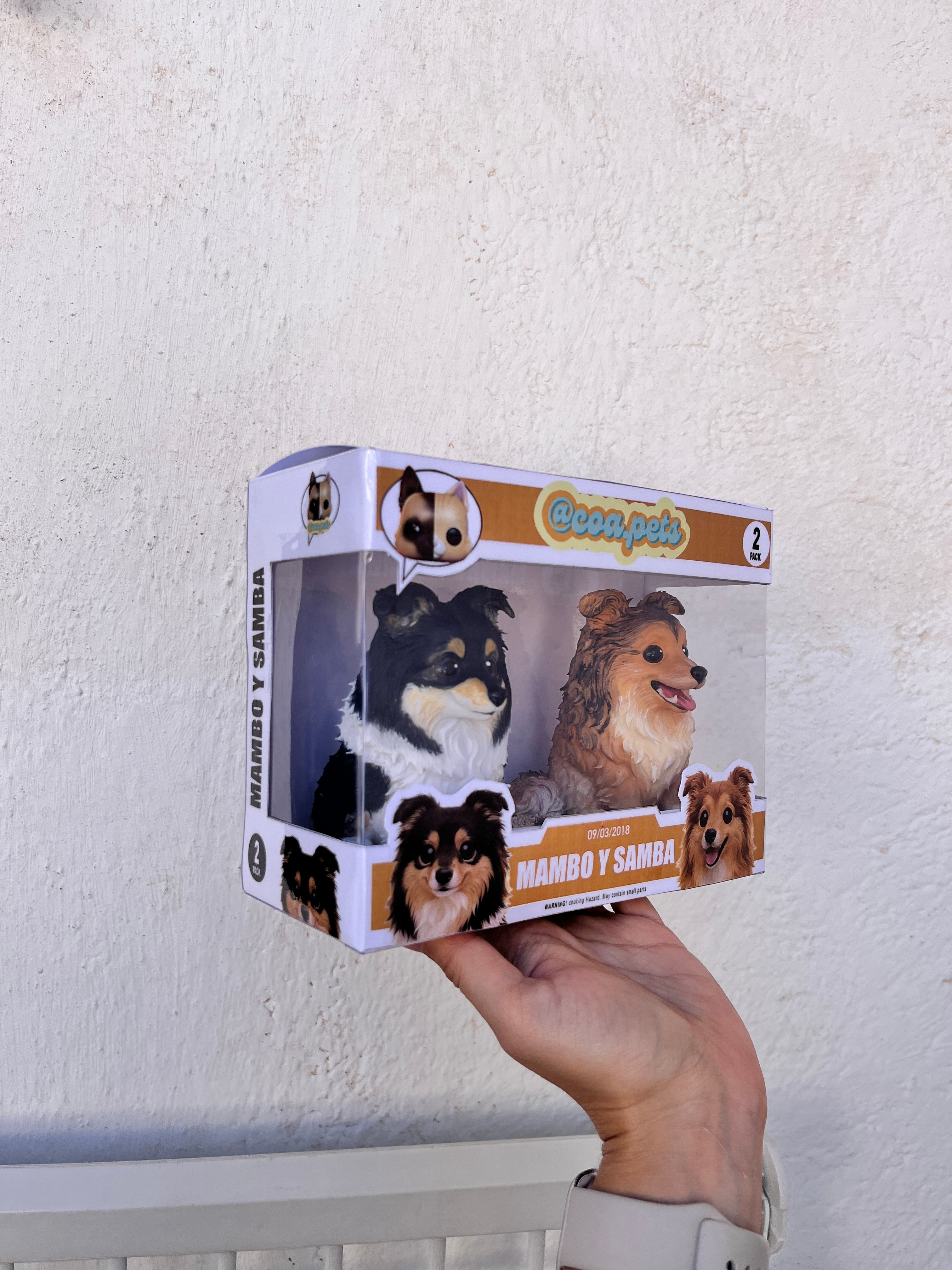 Figura Grande Con Caja Doble