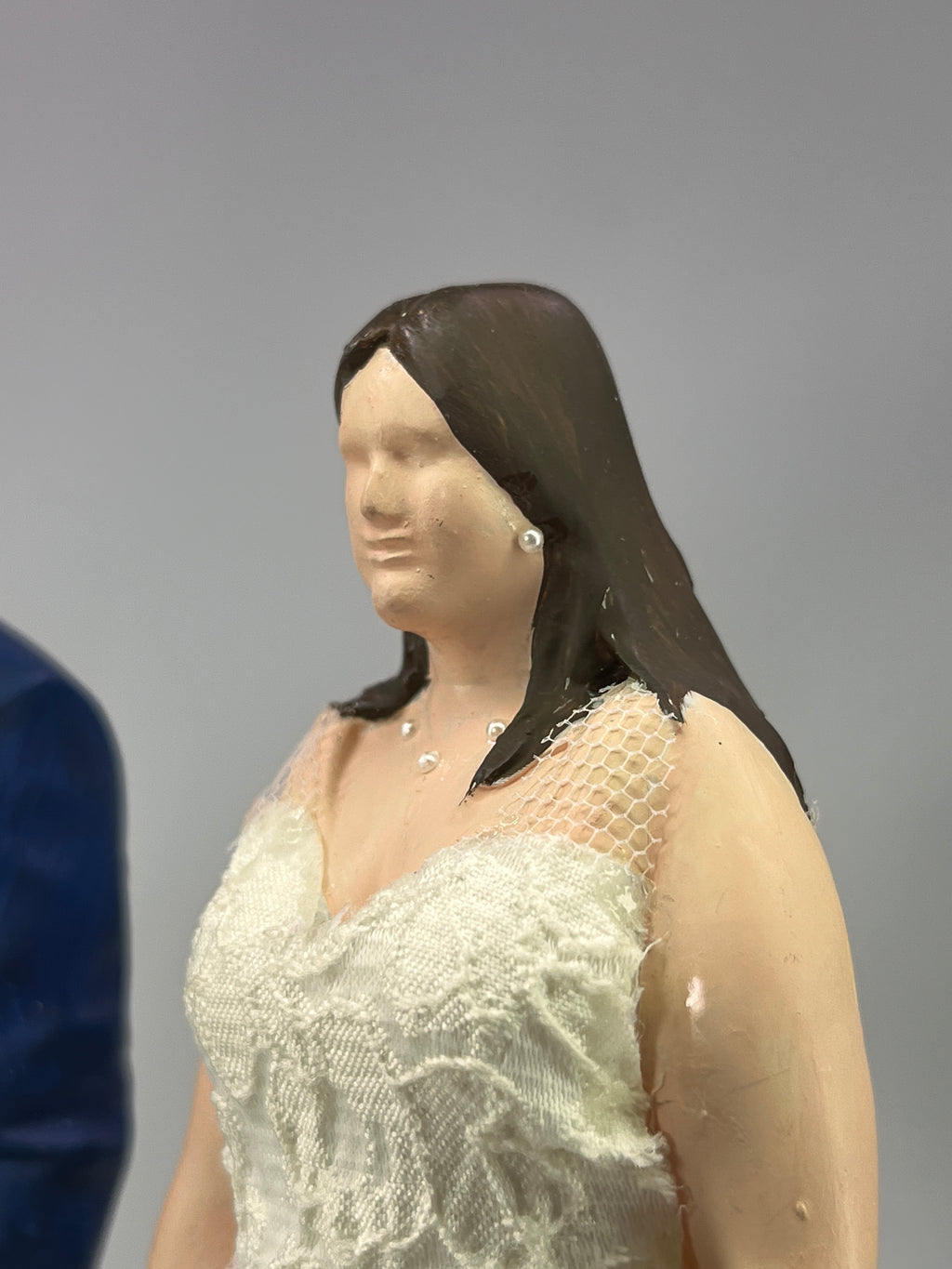 Figura personalizada de pareja estilo realista