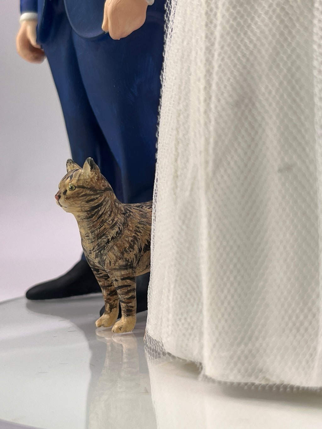 Figura personalizada de pareja estilo realista