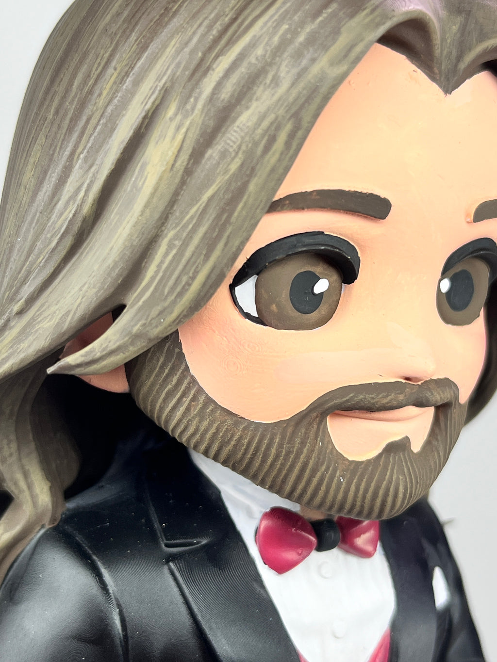 Figura personalizada de pareja estilo chibi