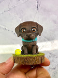 Figura personalizada de mascota : Labrador Retriever estilo toy