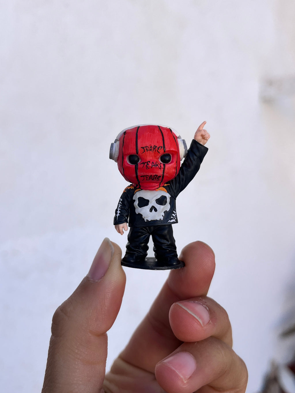 Figura personalizada de persona estilo cabezón