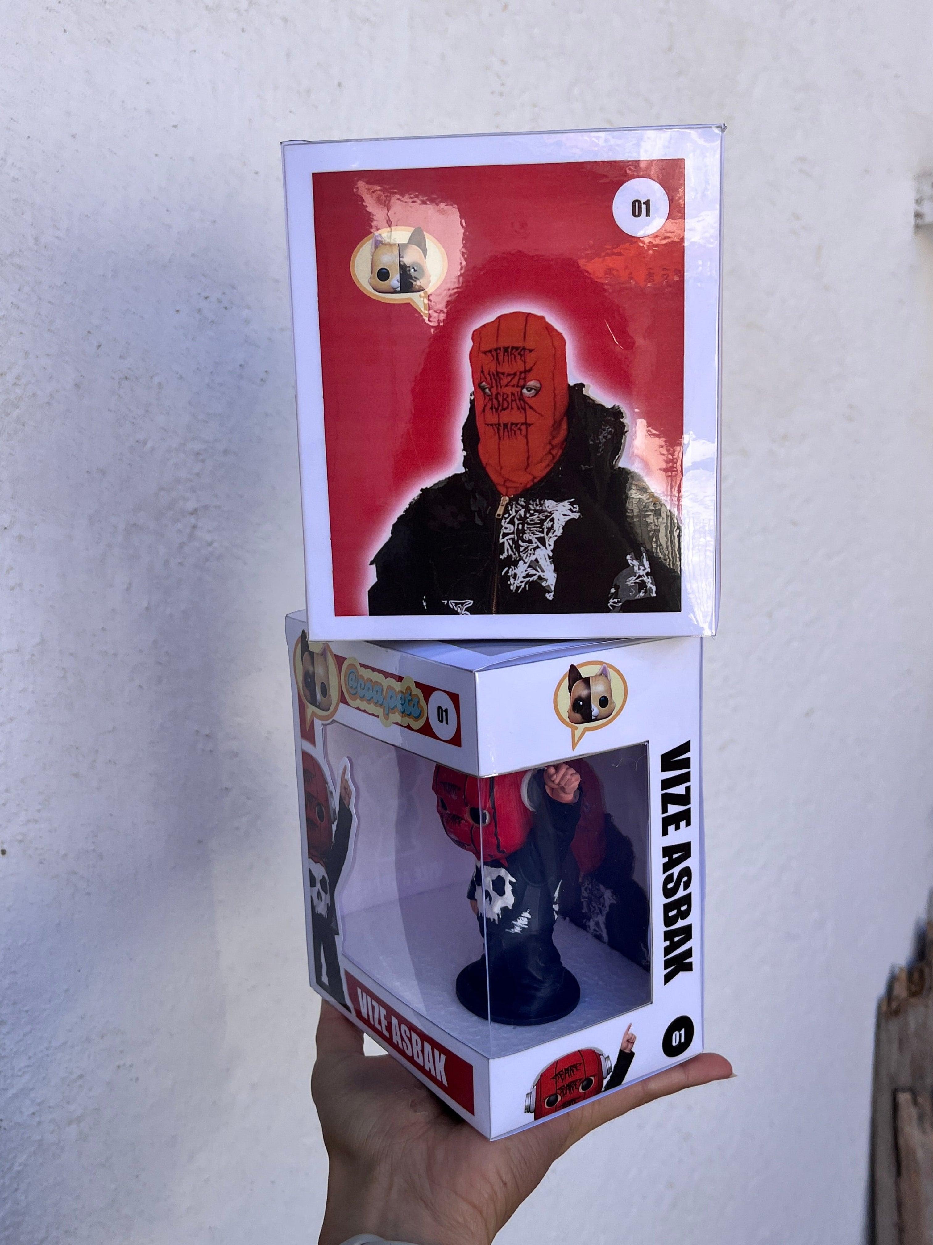 Figura personalizada de persona estilo cabezón