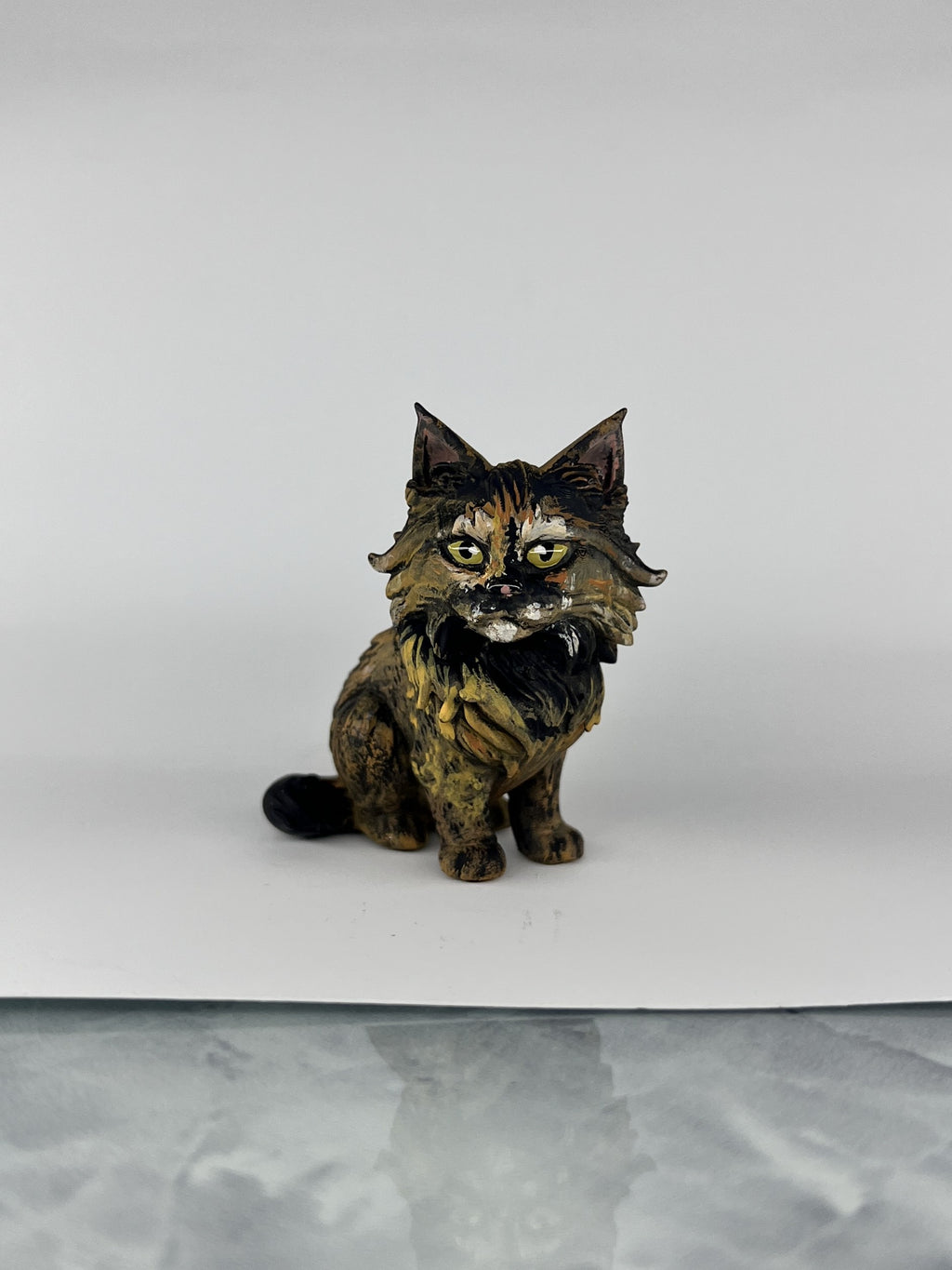 Figura personalizada de mascota : Gato Bosque de Noruega estilo toy