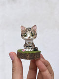 Figura personalizada de mascota : Gato Común Pelo Corto estilo toy