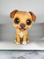 Figura personalizada de mascota : Basset leonado de bretaña estilo toy