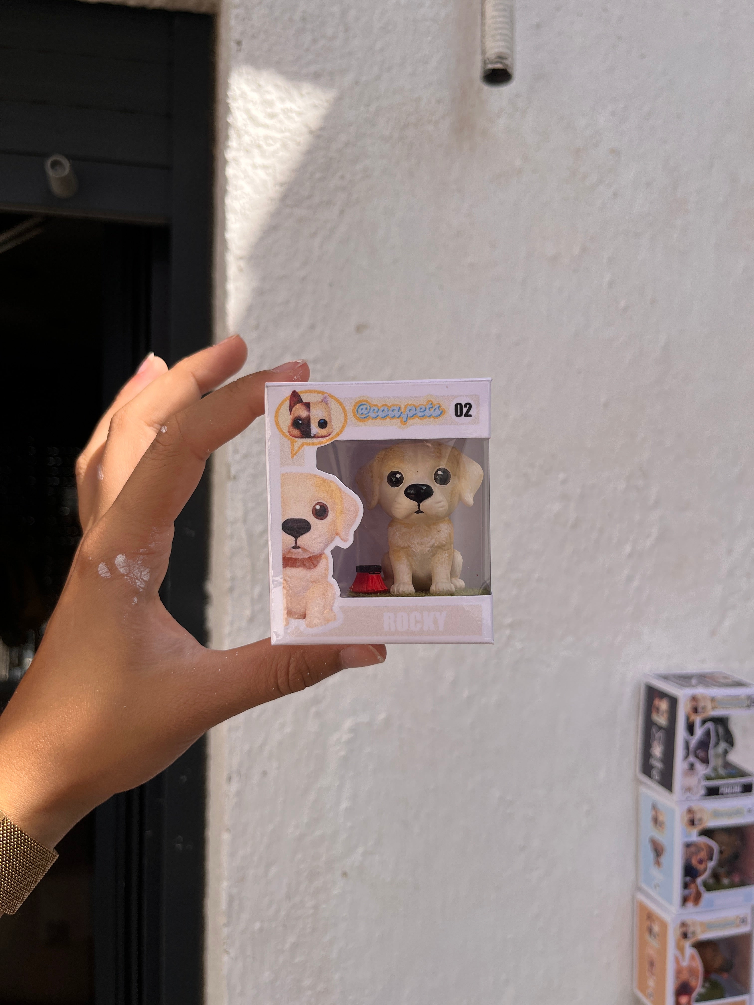 Figura personalizada de mascota : Labrador Retriever estilo toy