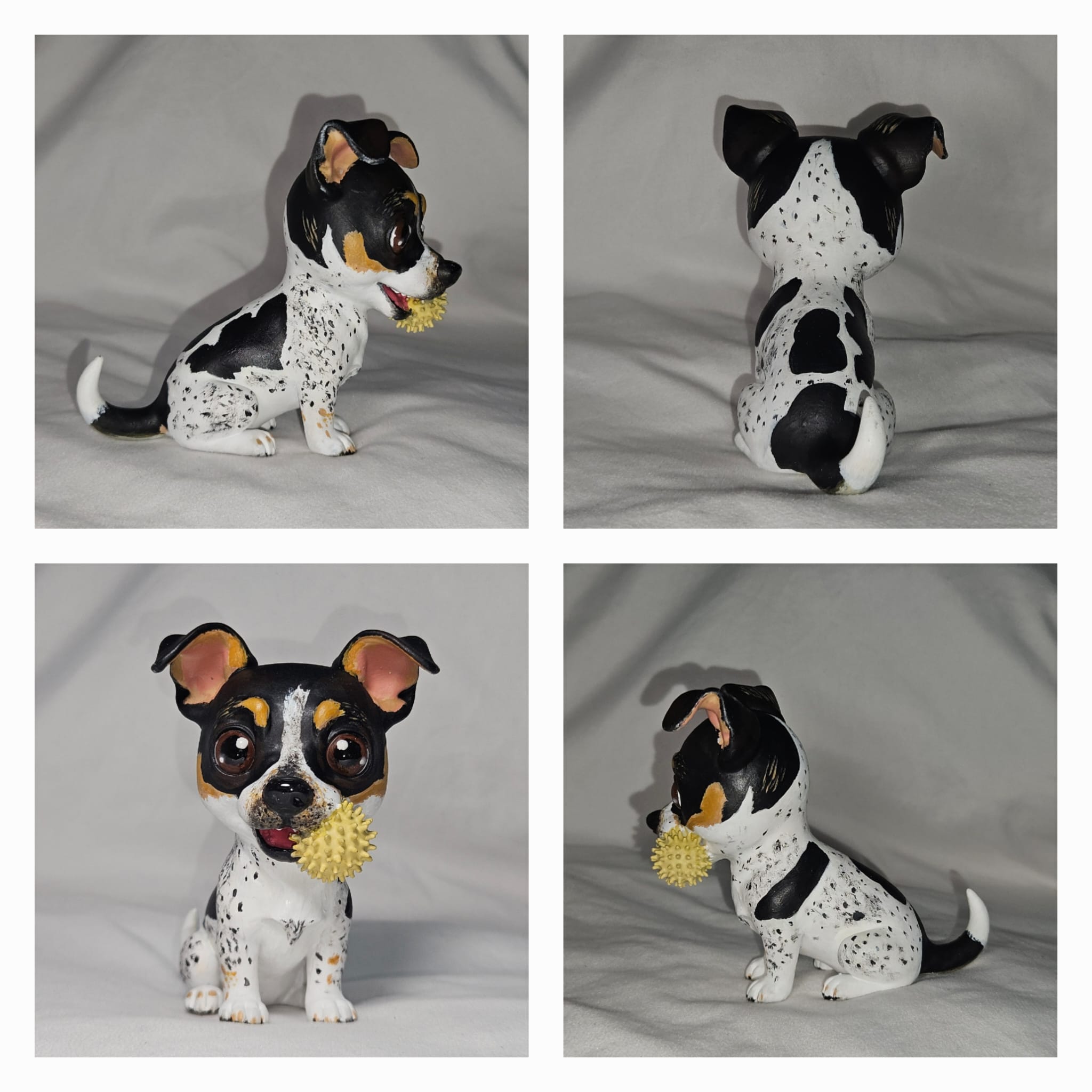 Figura personalizada de mascota : Bodeguero con pelota de pinchos