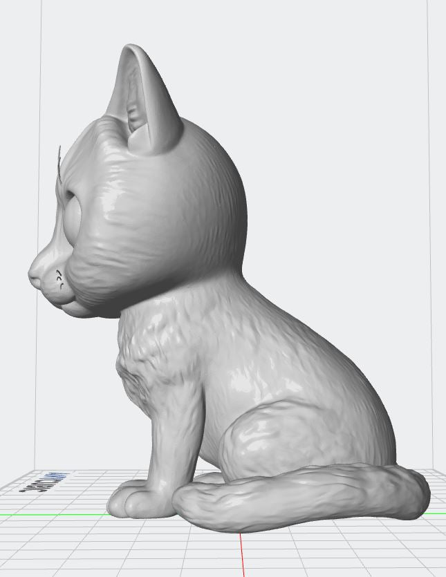 Figura personalizada de mascota : Gato Común Pelo Corto estilo toy